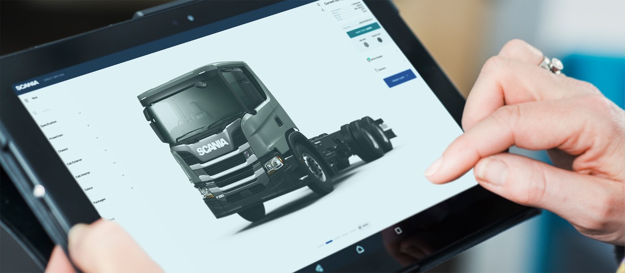 Building a truck in your tablet